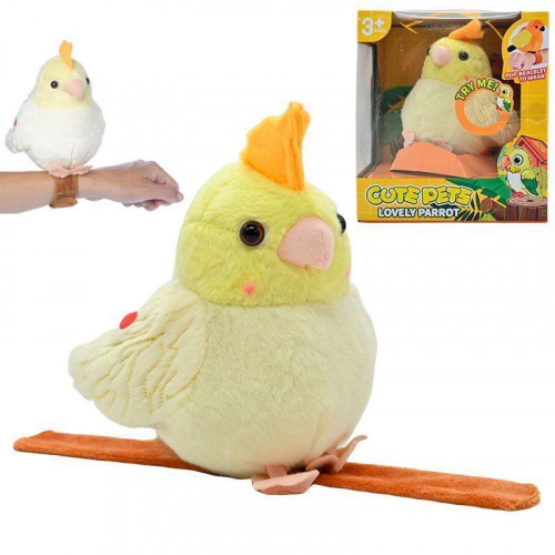 Інтерактивна іграшка - повторюшка на браслеті 'Папуга' арт. 933-144 E