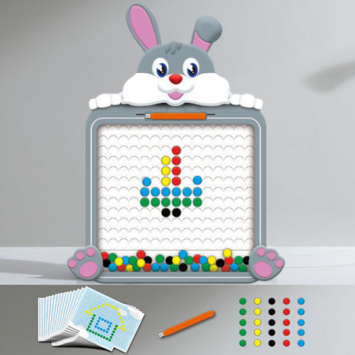 Дошка з мозаїкою, магнітною ручкою та картками-завданнями арт. W 6507