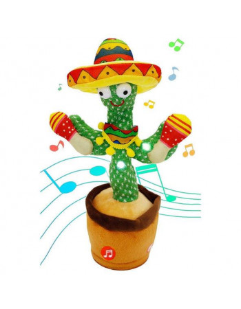 Музична інтерактивна іграшка - повторюшка 'Кактус' арт. M 49115