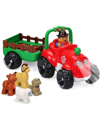 Музичний трактор із тваринами 'Чудо ферма' (укр. озвучка) арт. 37586