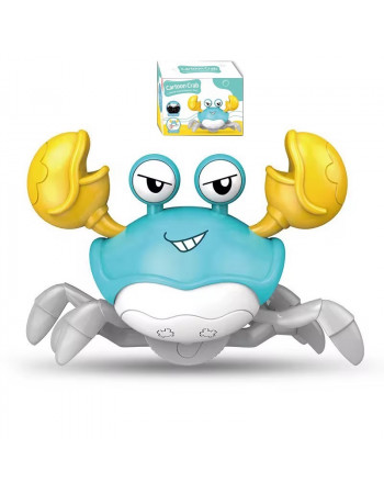 Музична іграшка 'Краб' СИНІЙ арт. HX 155