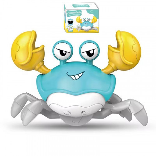 Музична іграшка 'Краб' СИНІЙ арт. HX 155