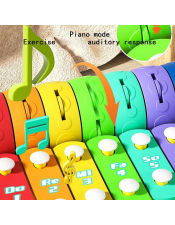Музична іграшка 3 в 1 'Ксилофон-піаніно-дзвіночки' арт. YL 1022-38/90185