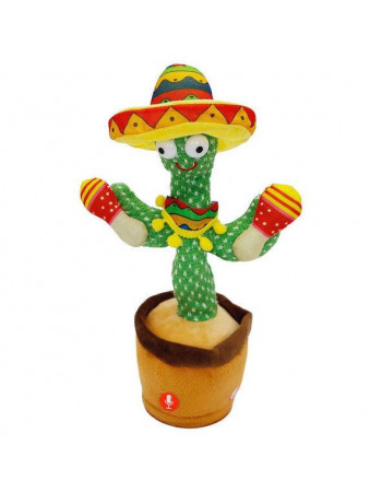 Музична інтерактивна іграшка - повторюшка 'Кактус' арт. M 49115