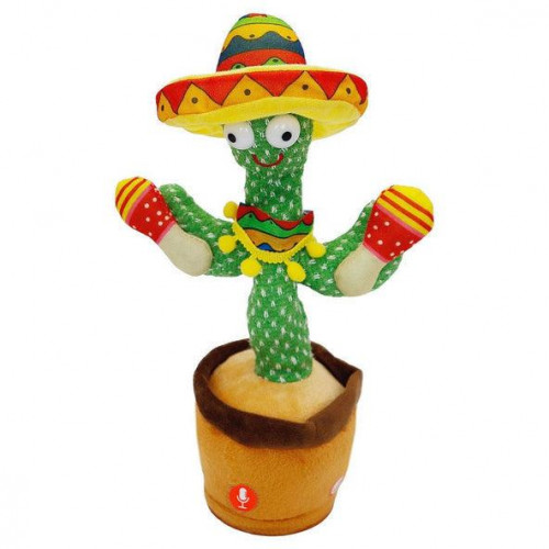 Музична інтерактивна іграшка - повторюшка 'Кактус' арт. M 49115