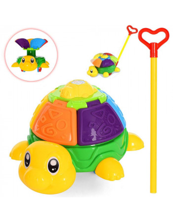 Каталка з ручкою 'Черепаха' арт. 0509