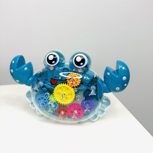 Музична іграшка з шестернями 'Краб' (укр. озвучка) БЛАКИТНИЙ арт. 94219