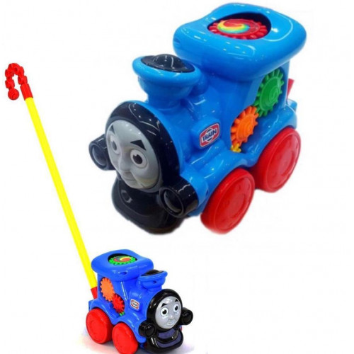 Каталка-паровозик із ручкою 'Томас' арт. 0375
