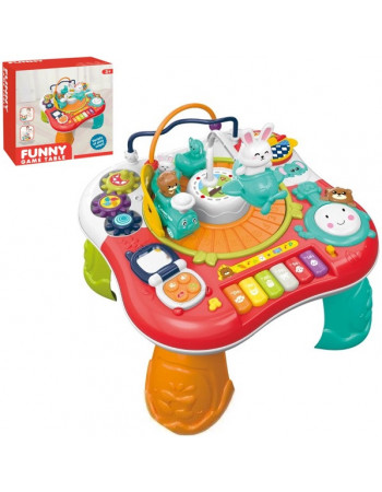 Музичний розвиваючий столик Funny Game Table арт. 823