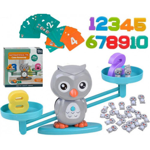 Навчальна іграшка 'математичні ваги-балансир' арт. 30299