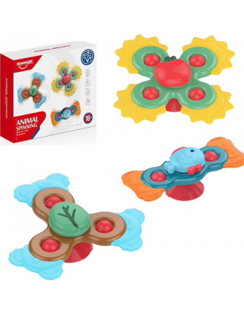 Іграшка-спінер для ванної на присоску TM Huanger арт. 0107