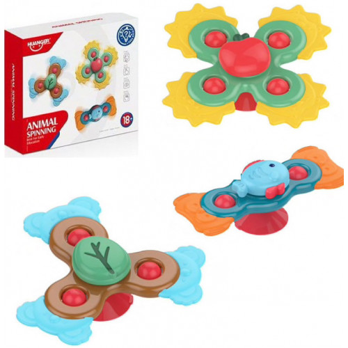 Іграшка-спінер для ванної на присоску TM Huanger арт. 0107