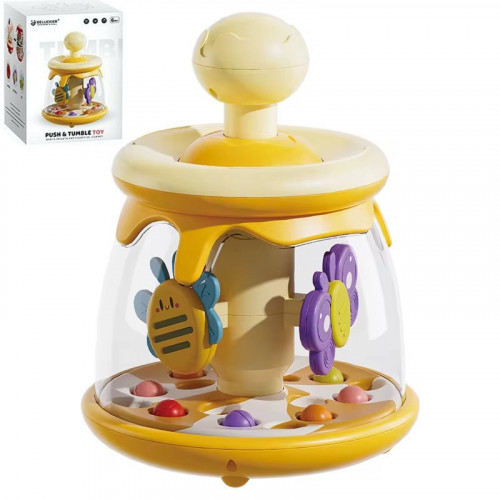 Розвиваюча іграшка 'Дзига' ЖОВТА арт. AY 001