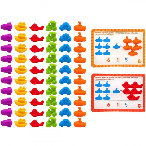 Навчальний ігровий набір 'Математичний сортер' арт. 2188-43