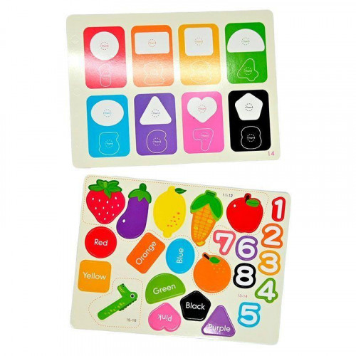 Логічна книжка з липучками арт. С 65416