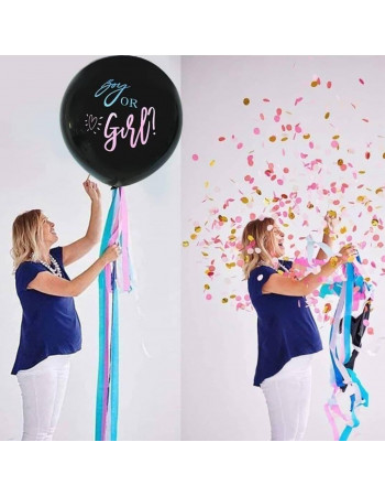 Латексна ГЕНДЕРНА КУЛЬКА Boy OR girl 90см (36')