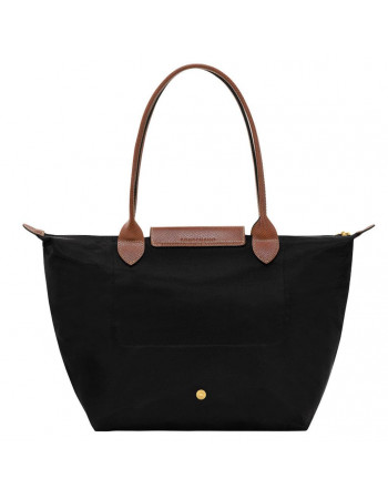 Сумка Longchamp Black/Чорна (Розмір L)