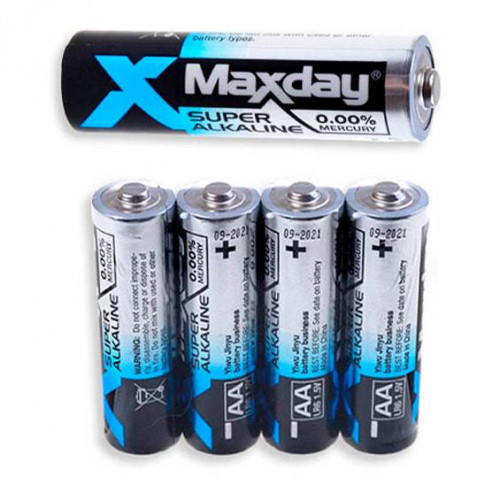 Батарейка 'Maxday' ALKALINE АА 1,5V (4шт.) арт. C56962