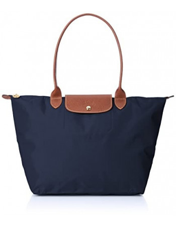 Сумка Longchamp Navy blue/Синя (Розмір L)