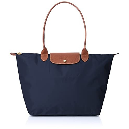Сумка Longchamp Navy blue/Синя (Розмір L)