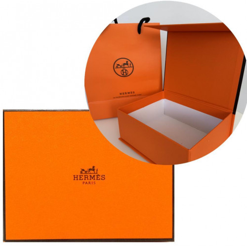 Подарункове пакування (коробка і пакет) Hermes.