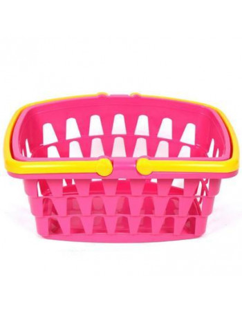 Кошик дитячий для іграшок РОЖЕВА арт. 3053
