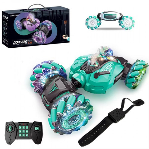 Машина на радіокеруванні та керуванні браслетом з парогенератором БІРЮЗОВА арт. XB 1234