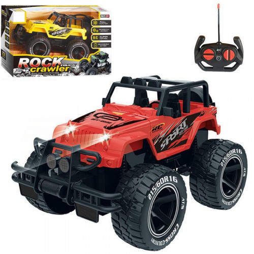 Машина - джип на радіокеруванні “Rock Crawler truck” ЧЕРВОНА арт. 23-8 G
