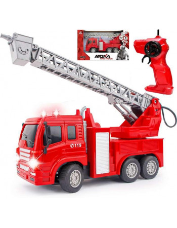 Пожежна машина на радіокеруванні (бризкає водою) арт. 2075