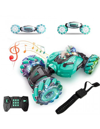 Машина на радіокеруванні та керуванні браслетом з парогенератором БІРЮЗОВА арт. XB 1234