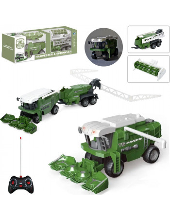 Комбайн з причіпом і насадками на радіокеруванні арт. CR 1924