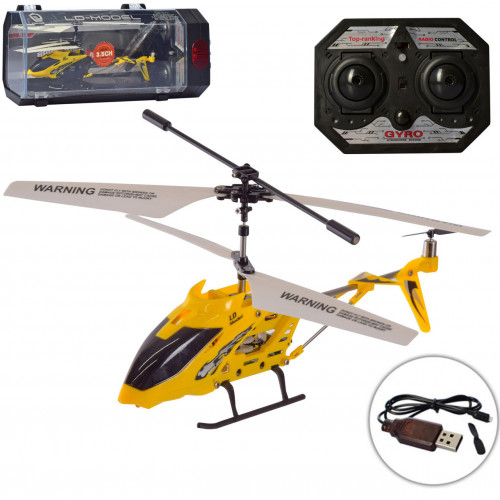 Вертоліт (гелікоптер) на радіокеруванні LD Model ЖОВТИЙ арт. LD 662