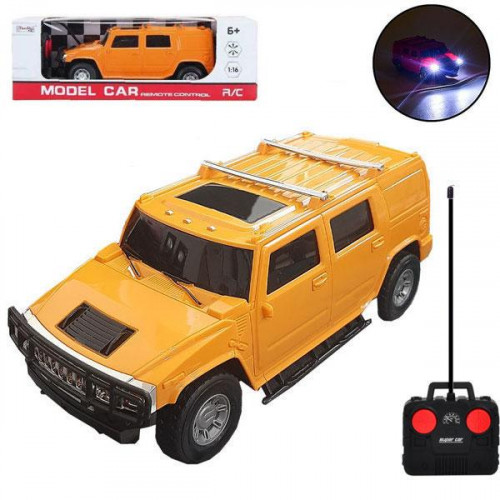 Машина-джип на радіокеруванні 'Model Car' (Hummer) ПОМАРАНЧЕВА арт. 5002-2