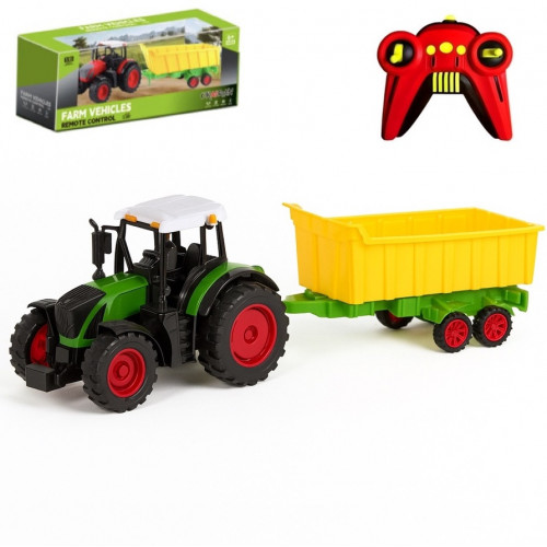 Трактор з причіпом на радіокеруванні арт. YJ 142-15