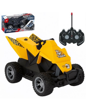 Квадроцикл на радіокеруванні з парогенератором 'Tesla Cyberquad' ЖОВТИЙ арт. YKP 3