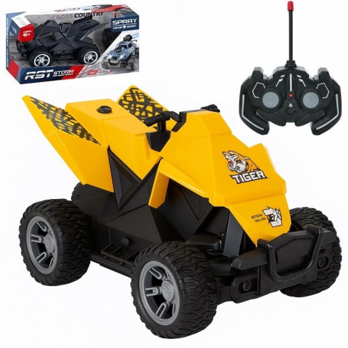 Квадроцикл на радіокеруванні з парогенератором 'Tesla Cyberquad' ЖОВТИЙ арт. YKP 3