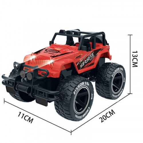 Машина - джип на радіокеруванні “Rock Crawler truck” ЧЕРВОНА арт. 23-8 G