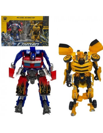Набір трансформерів CRAZED 'Бамблбі/Bumblebee та Оптимус Прайм/Optimus Prime' арт. W 8825 A