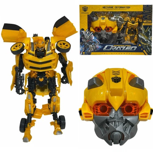 Трансформер з маскою CRAZED 'Бамблбі Bumblebee' арт. W 8825 B