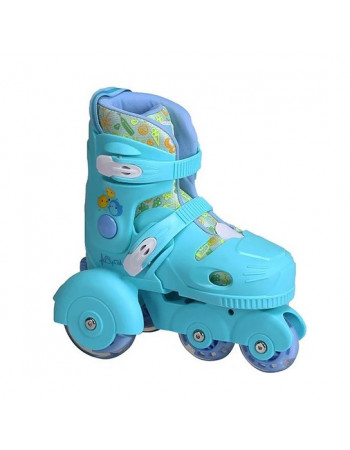 Комплект - ролики із захистом розмір XS /26-29/колеса PU арт. 77002-XS