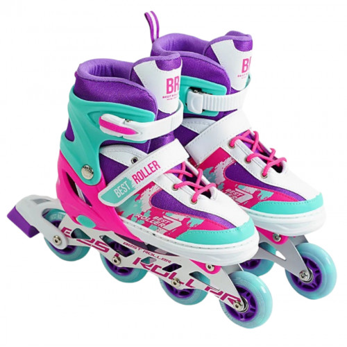 Ролики Best Roller розмір M /34-37/ колеса PU арт. 68025-М