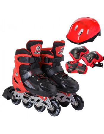 *Комплект - ролики Best Roller розмір M /34-37/ колеса PVC, шолом, захист арт. 70047/0014/34590