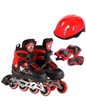 Комплект - ролики Best Roller розмір S /30-33/ колеса PU, шолом, захист арт. 8211-S/0014/34590