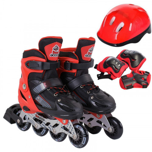 *Комплект - ролики Best Roller розмір S /30-33/ колеса PVC, шолом, захист арт. 40082/0014/34590