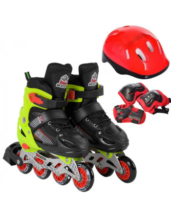 *Комплект - ролики Best Roller розмір S /30-33/ колеса PVC, шлем, захист арт. 50034/0014/34590