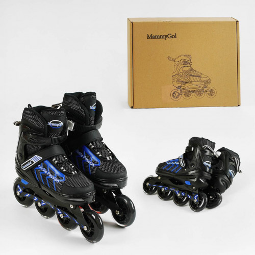 Ролики дитячі розмір L /39-42/ колеса PU арт. 90422-L