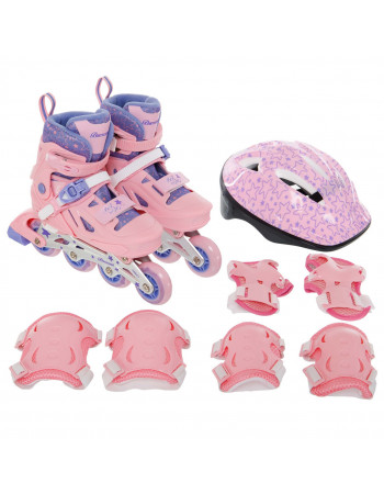 Комплект - ролики із захистом розмір M /35-38/колеса PU арт. 30515-М