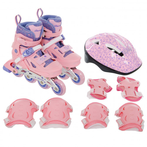 Комплект - ролики із захистом розмір M /35-38/колеса PU арт. 30515-М