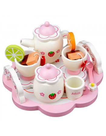 Ігровий набір дерев'яного посуду 'Afternoon tea set' арт. C 61686