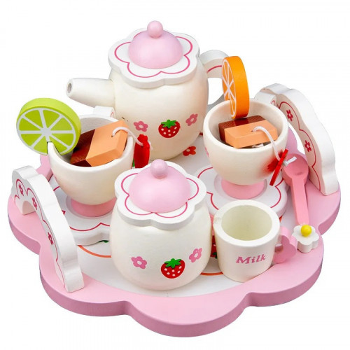 Ігровий набір дерев'яного посуду 'Afternoon tea set' арт. C 61686